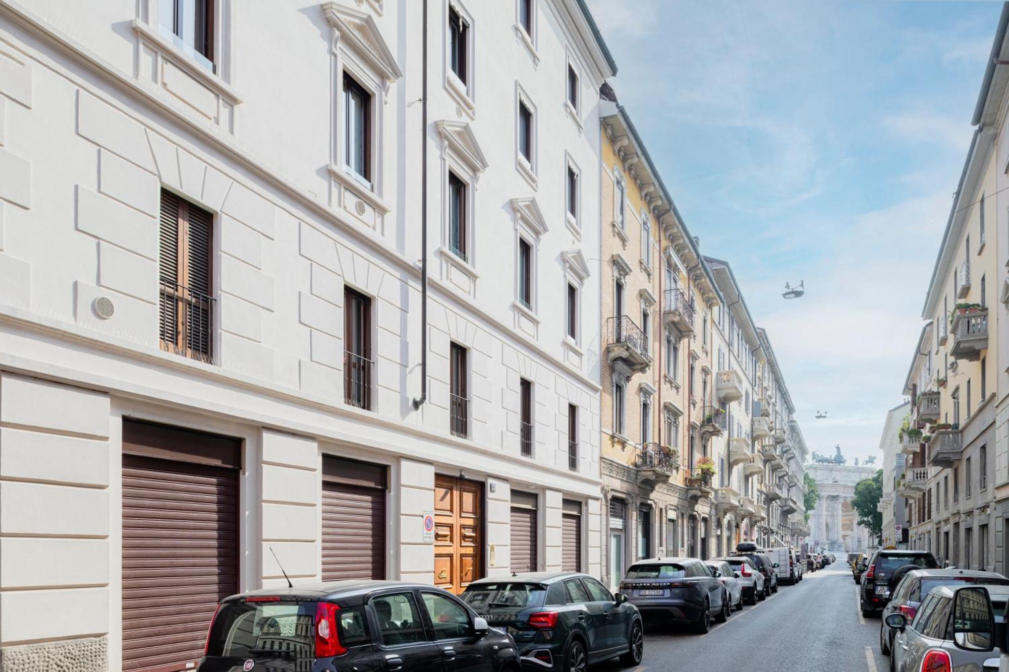 Relstay - Arco Della Pace - Sunny Loft Mailand Exterior foto